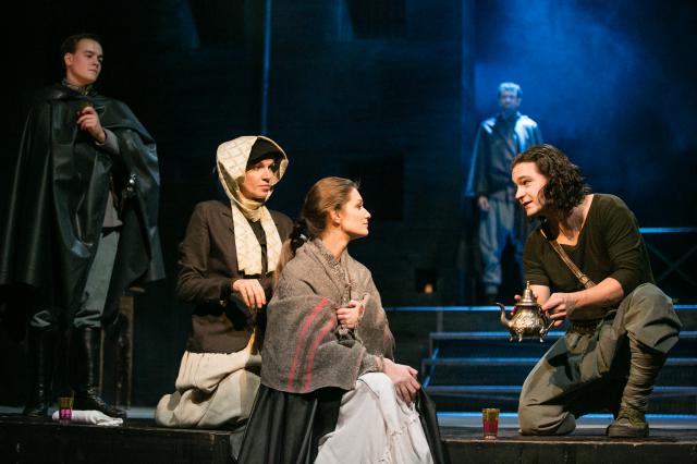 Josef Láska, Martina Sikorová, Veronika Čermák Macková, Radek Žák a Ladislav Špiner, foto Jan Faukner