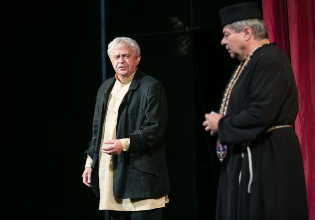 S Jiřím Kalužným v Rasputinovi, foto Jan Faukner, 2017
