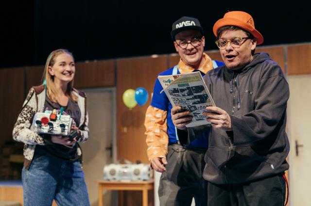 Karolína Šafránková, Josef Láska a Petr Borovec, foto Petr Šedivý